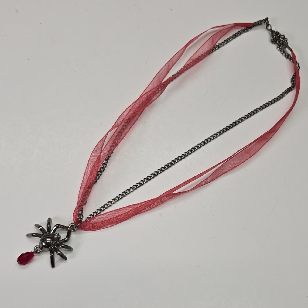 Spider Pendant Necklace
